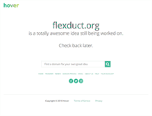 Tablet Screenshot of flexduct.org